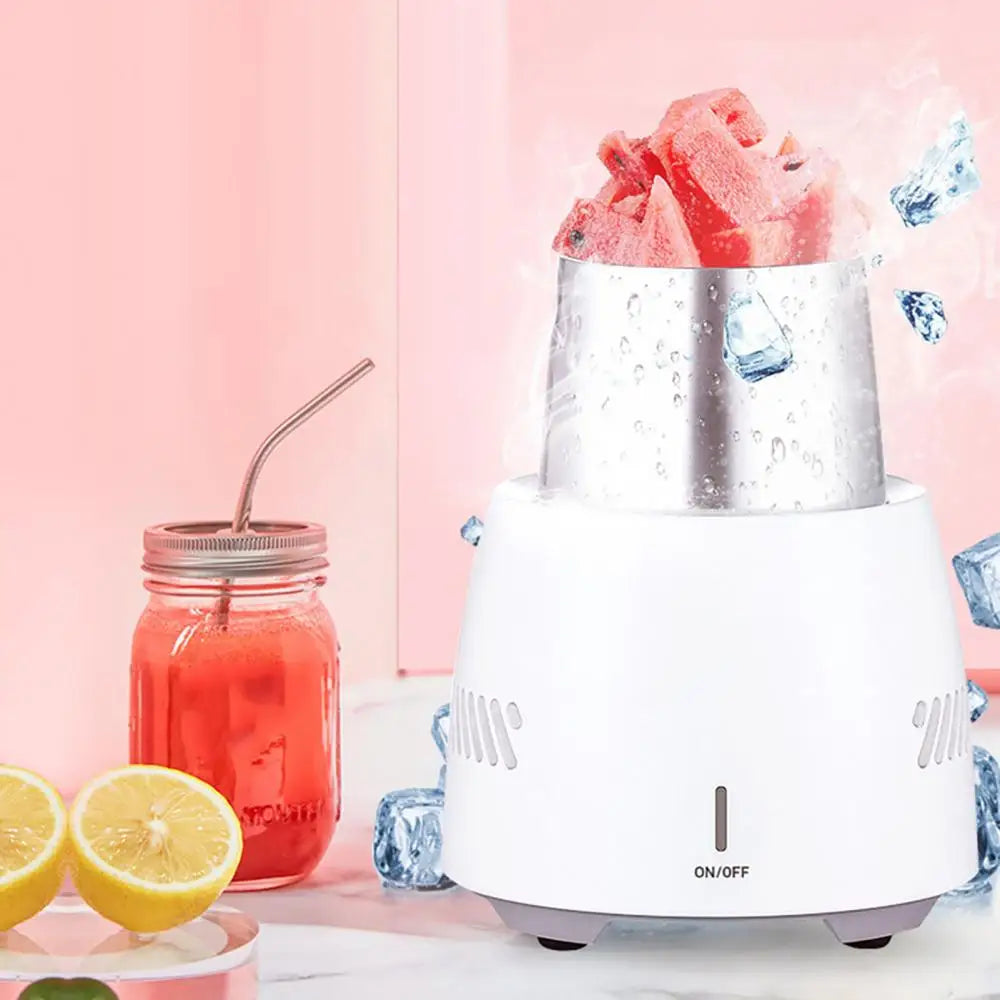 Copo Resfriador Elétrico Fast Cooler - Gela sua Bebida em Minutos (Portátil e Bivolt)