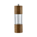 Salt and Pepper Grinder 2 in 1 Manual Wood Salt Pepper Mills with Adjustable Ceramic Grinding Spice Mill Kitchen Tool