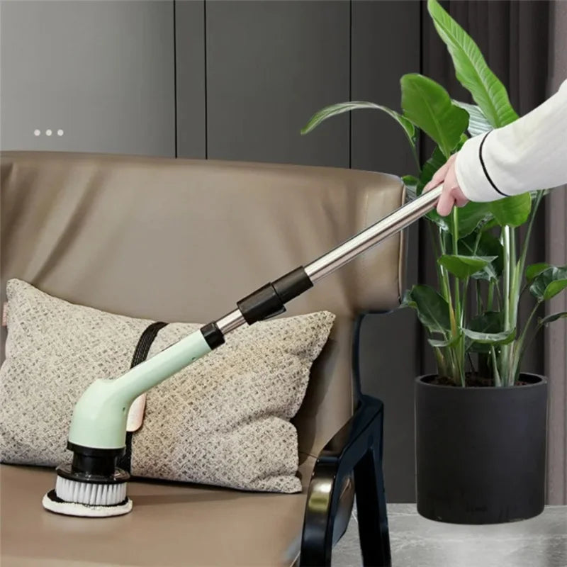 Escova Elétrica Giratória 9 em 1 - Limpeza Profunda KazaPrime