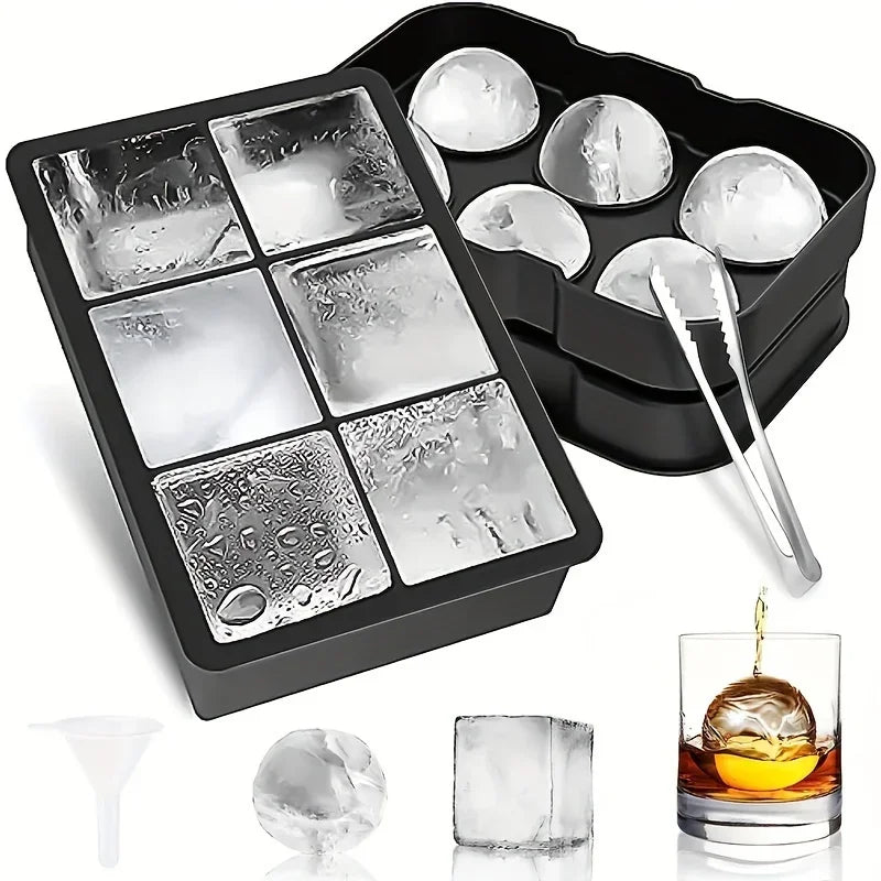 Food Grade Silicone Square Round Ice Cube Maker Diamond Rose Shaped Ice Cube Mold High Quality Ice Cube Tray for Making Drinks