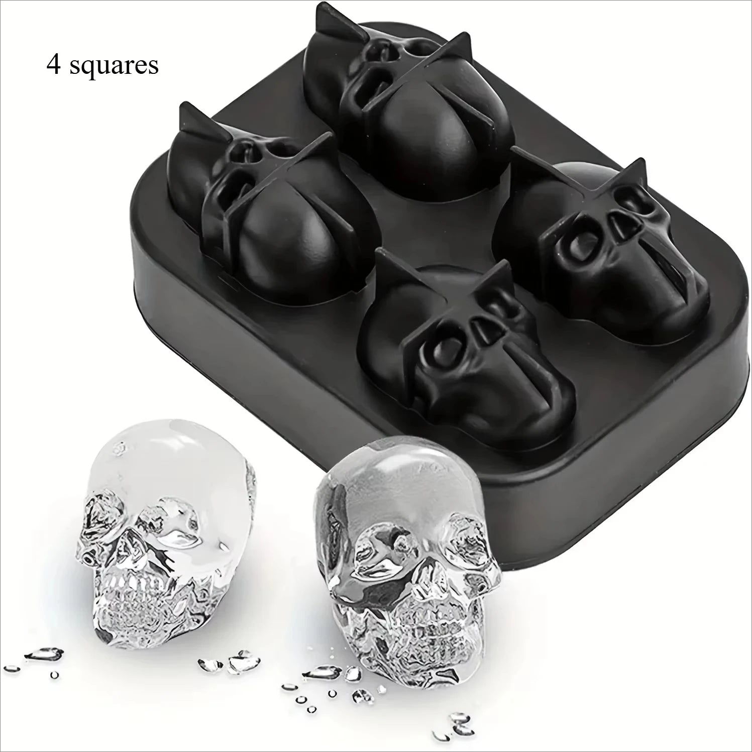 Food Grade Silicone Square Round Ice Cube Maker Diamond Rose Shaped Ice Cube Mold High Quality Ice Cube Tray for Making Drinks