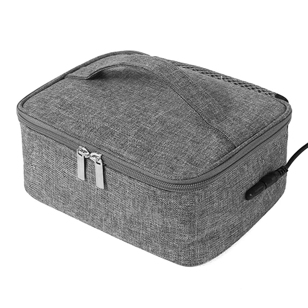 USB Rechargeable Portable Electric Lunch Bag Food Heater Warmer Portable Lunch Warmer Reusable Insulated Lunch Bag 3 Heat Levels