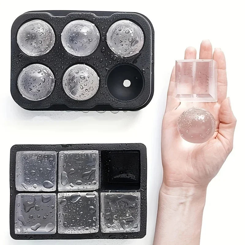 Food Grade Silicone Square Round Ice Cube Maker Diamond Rose Shaped Ice Cube Mold High Quality Ice Cube Tray for Making Drinks