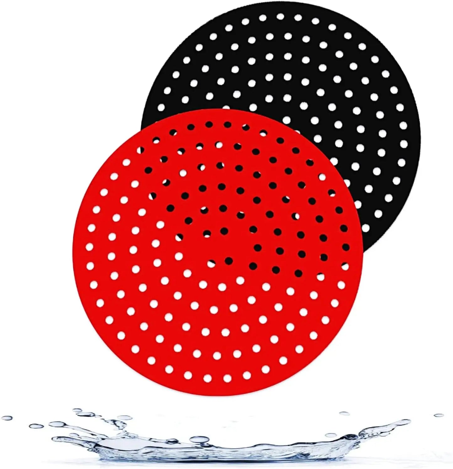 Air Fryer Silicone Pot Thick Reusable Silicone Square Air Fryer Liners Replacement of Parchment Liner Paper Air Fryer Basket