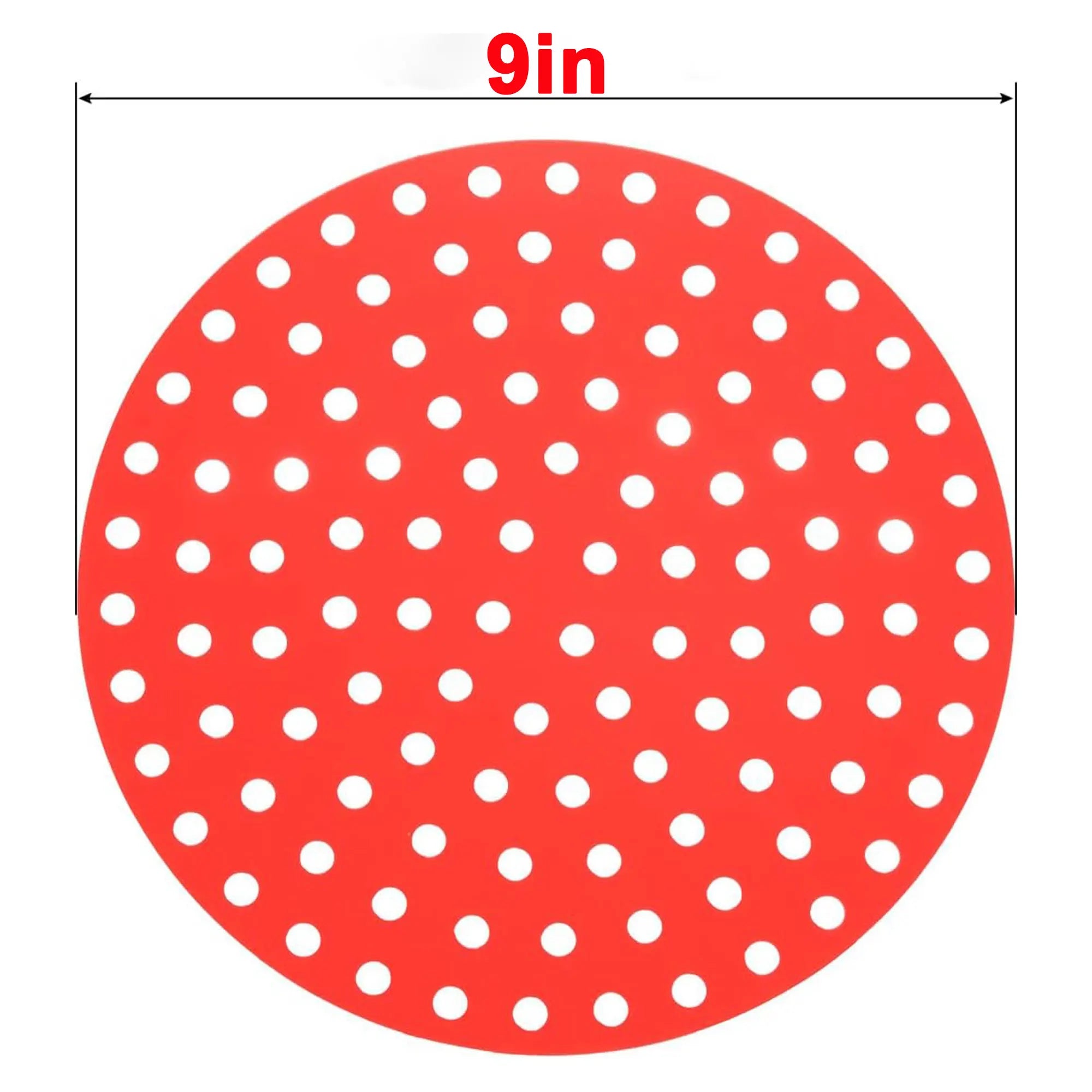 Air Fryer Silicone Pot Thick Reusable Silicone Square Air Fryer Liners Replacement of Parchment Liner Paper Air Fryer Basket