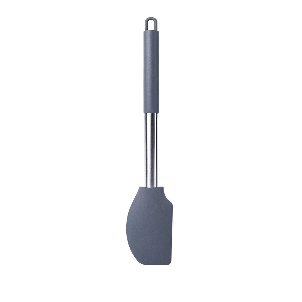 1 Pcs Silicone Kitchenware Kitchen Accessories Cooking Utensils Spatula Turner Heat-resistant Soup Spoon Shovel Pasta Colander